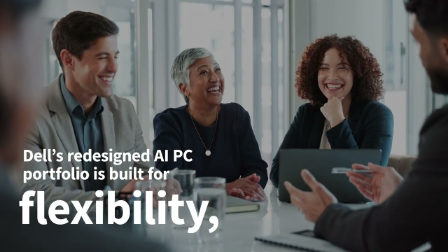 RexRussell2's tweet image. Scaling #WorkplaceTechnology from 1 to thousands of users doesn’t have to be a headache. 😓 Watch how @Dell and @CDWCorp deliver a seamless ecosystem of #AI #PCs, monitors and accessories. dy.si/jekUnF
