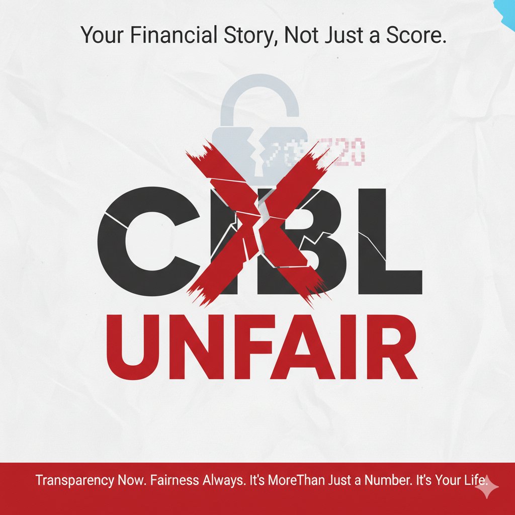 Jtselvan's tweet image. You may not know about yourself. But #Cibil knows more than you.. Calling all to write your story how Banks deny your Rights.