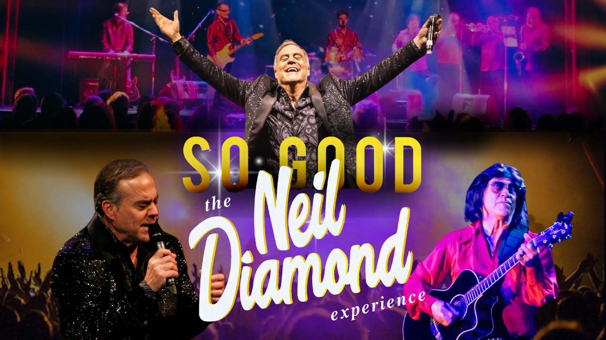 Join us for "So Good!" – The Neil Diamond Experience starring Robert Neary on Sunday, October 26th at 2pm at The Theater at North. Tickets are $45-$55 and can be purchased online at thetheateratnorth.org or in person at the box office
