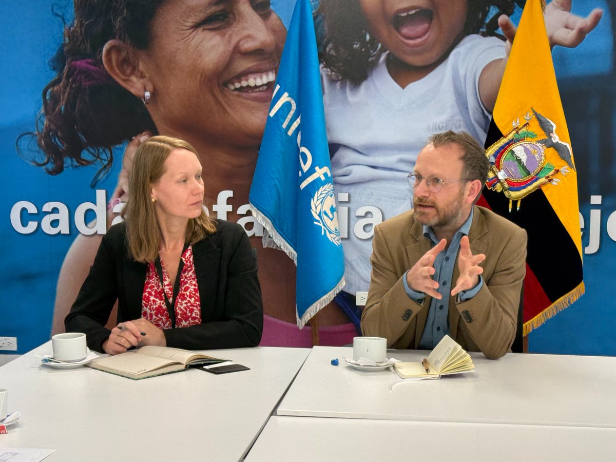 UNICEF Ecuador tweet media