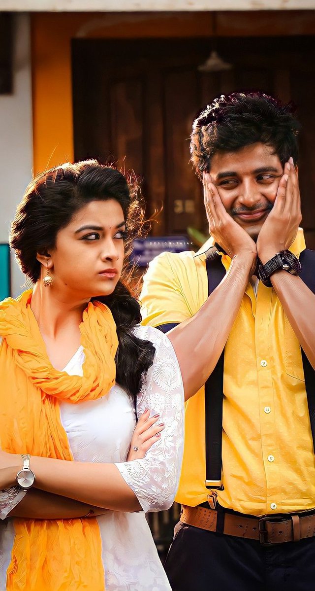 _siva_keerthy's tweet photo. Siva Karthikeyan’s charm and Keerthy Suresh’s grace — a combo that’s truly unforgettable 💫💘✨
Remo gave us the most adorable on-screen pair ever 😍🫣
@Siva_Kartikeyan 💞 @KeerthyOfficial 😍🥰
#KeerthySuresh #SivaKartikeyan #Remo #9YearsofRemo https://t.co/brvKcC22cj