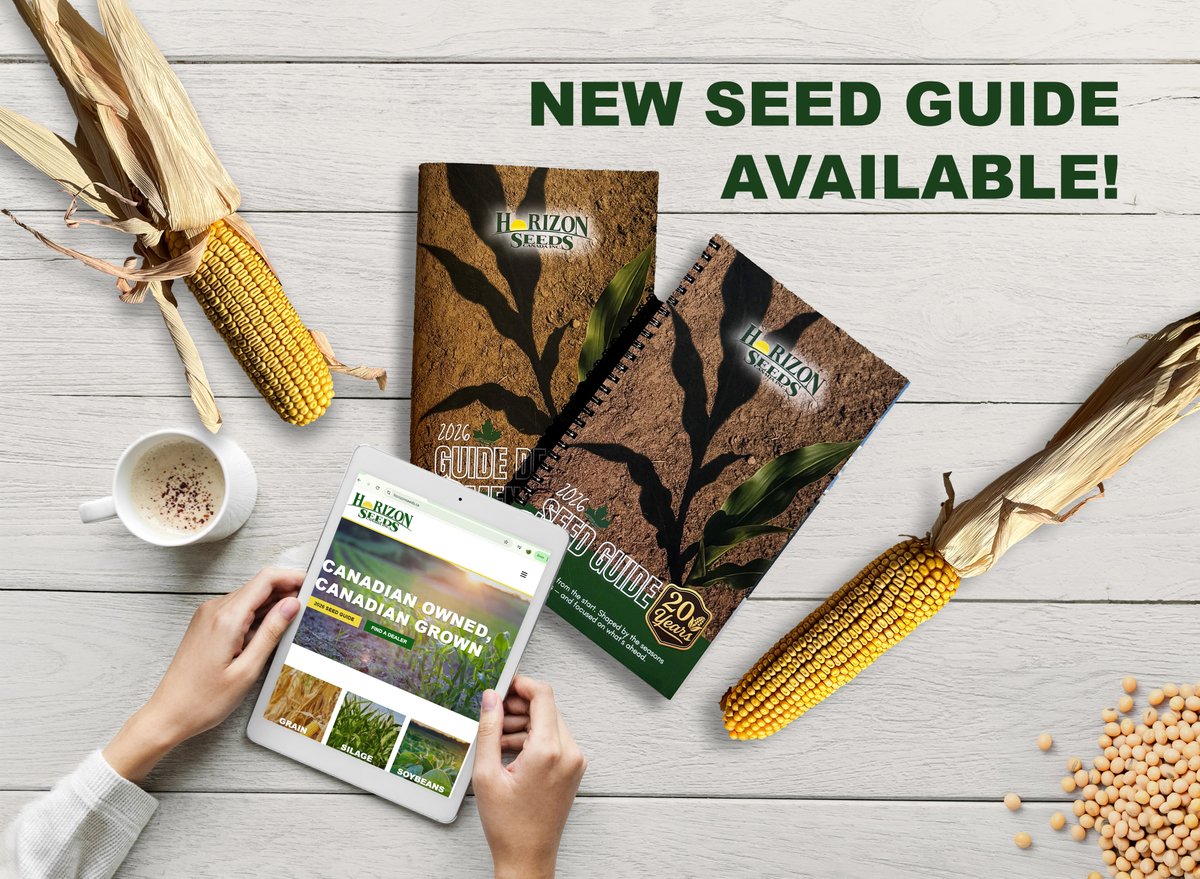 2026 Seed Guide is out!
Also available on our website: horizonseeds.ca
#SeedGuide #canadianowned #20years #cornseed #soybeanseed