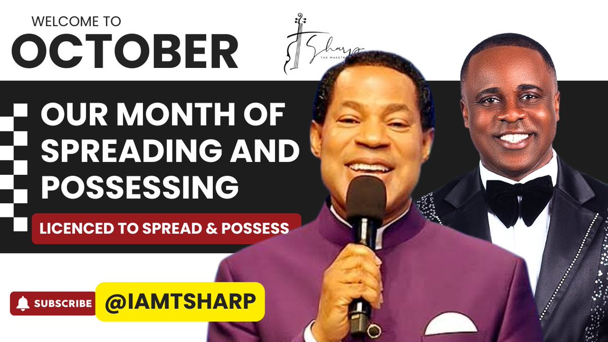 iamtsharp's tweet photo. Welcome to October! 🌾🔥
It’s our month of SPREADING &amp; POSSESSING!
Step out in faith—everywhere you go, you’ll expand, and everything you touch will flourish. 🙌
#TSharp #MonthOfSpreadingAndPossessing #JesusIsLord https://t.co/o2uWb1xPtY