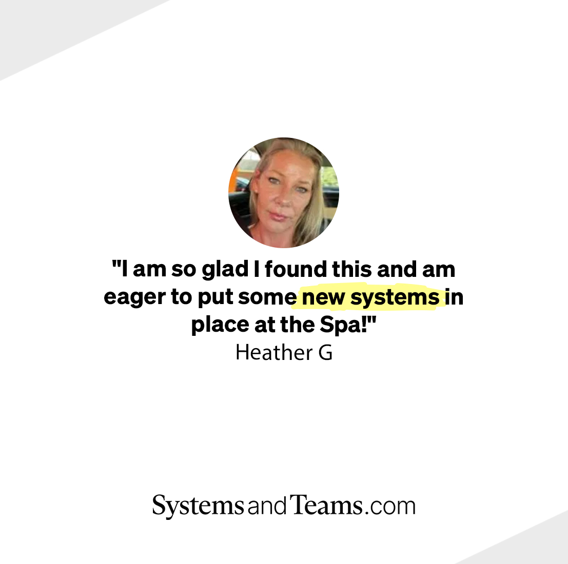 systemsandteams's tweet image. From chaos to clarity.  This spa owner is ready to streamline with new systems—making growth &amp;amp; efficiency effortless. Ready to transform your business? Let’s systemize. 
systemsandteams.com 

#ScaleSmart #SystemizeToGrow