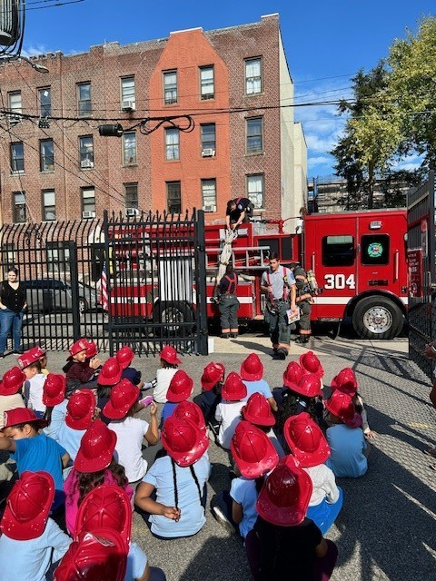 Yonkers Fire Department Visit at Las Hermanas Mirabal - 10/07/2025