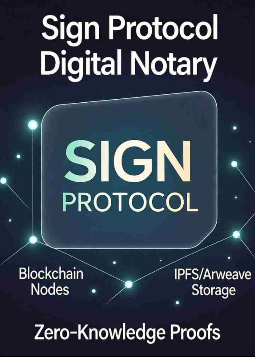 edwindiano24's tweet image. “Trust, verified. ✅
Sign Protocol brings transparency to the digital world with zero-knowledge proofs and decentralized storage.
The future of notarization is on-chain. #SignProtocol #Web3Trust”