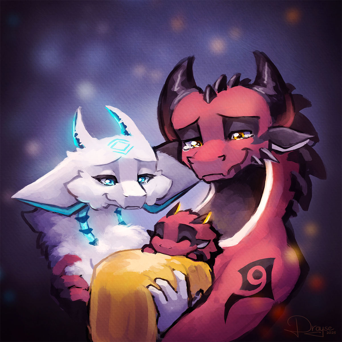 A ton of stress, panic, pains and doctors' visits later, I'm glad to say that me and <a href="/Sketchmess1/">Sketchmess</a> became parents (in real life) 
It's going to be still scary, but I'm sure we are gonna be fine in the end 💙