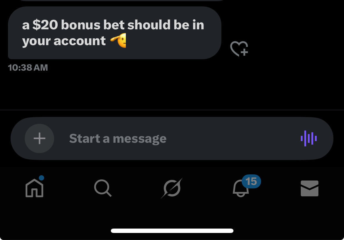 Shout out <a href="/DKSportsbook/">DraftKings Sportsbook</a> ! They saw my post about Fanduels beyond rude staff and hooked me up with 20 dollar bonus bet 👏🏽👏🏽👏🏽 The Good Book strikes again 👏🏽 👑