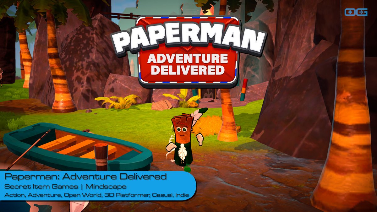 OverageGmngCom's tweet image. OG plays Paperman: Adventure Delivered!
youtube.com/watch?v=aonghX…
Like & Sub!
@SecretItemGames
@MindscapeGames
#papermanadventuredelivered #3dplatformer #IndieGameTrends #IndieWatch #IndieDev #GameDev #IndieGameDev #IndieGame #IndieGames #Gameplay #letsplay #gaming