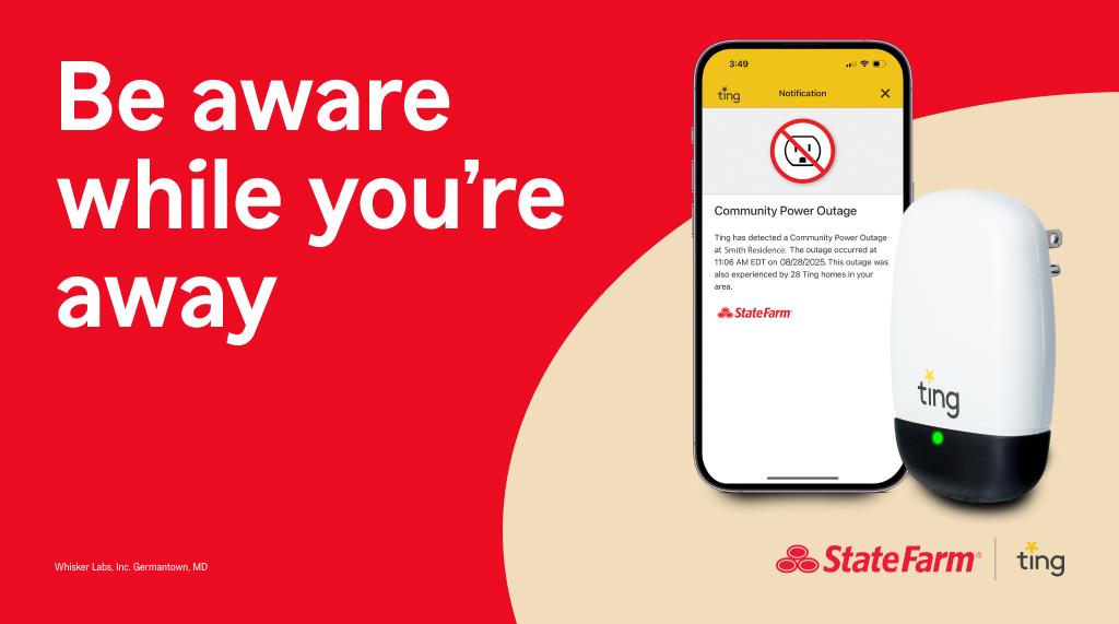 DanCollisonSF's tweet photo. As hurricane season strengthens, be prepared with a Ting sensor. It can help alert you to power outages at your home, even if you’re not there. Contact me to learn more. https://t.co/Jnq3fJKKTE