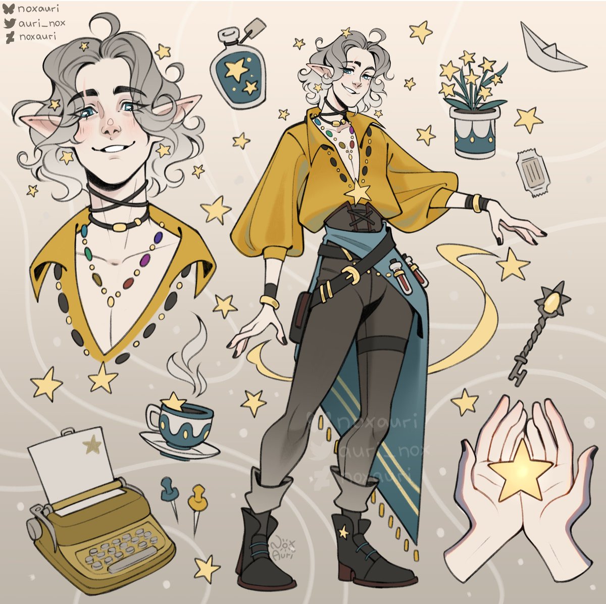 ✨Nox Auri ✨ commissions OPEN! tweet media