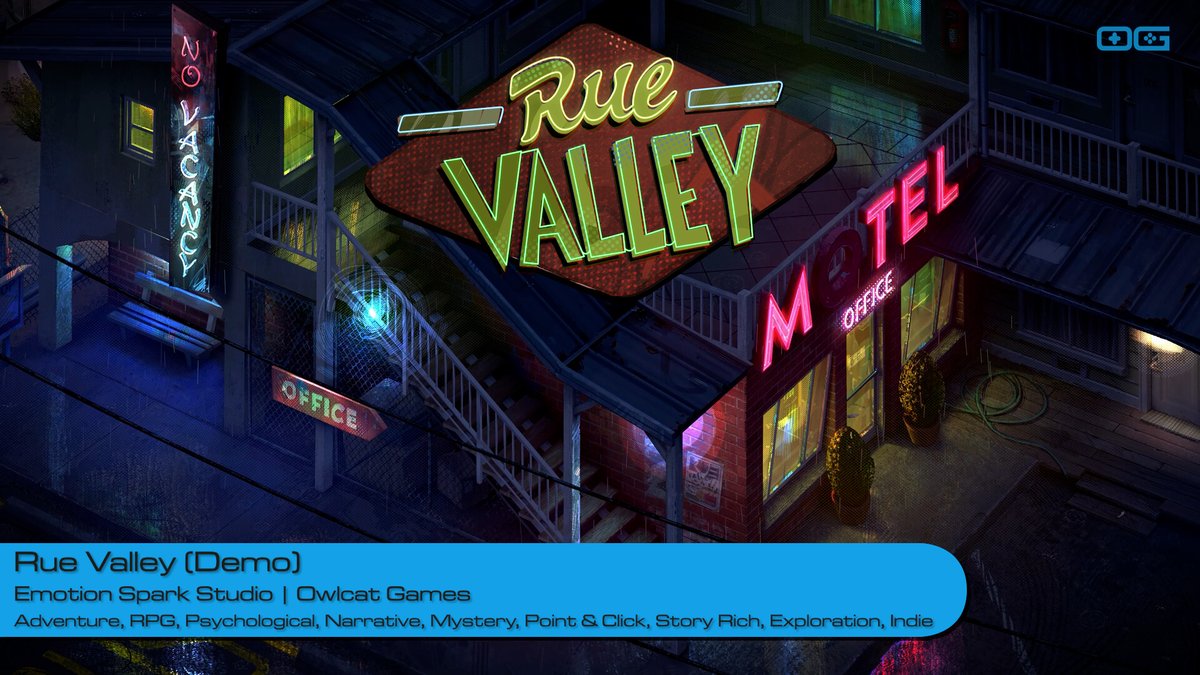 OverageGmngCom's tweet image. OG plays Rue Valley (Demo)!
youtube.com/watch?v=dOTynf…
Like & Sub!
@RueValley
@OwlcatGames
#RueValleyGame #NarrativeAdventure #TimeLoop #PsychologicalThriller #StoryDriven #EmotionalGaming #IndieWatch #IndieDev #GameDev #IndieGameDev #IndieGame #IndieGames #Gameplay #Gaming