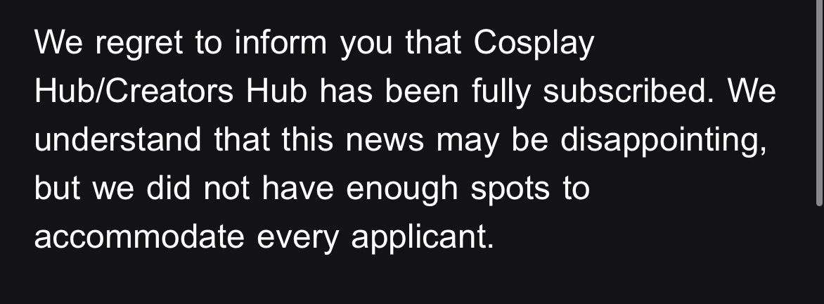 Seems like no AFA for me this year!