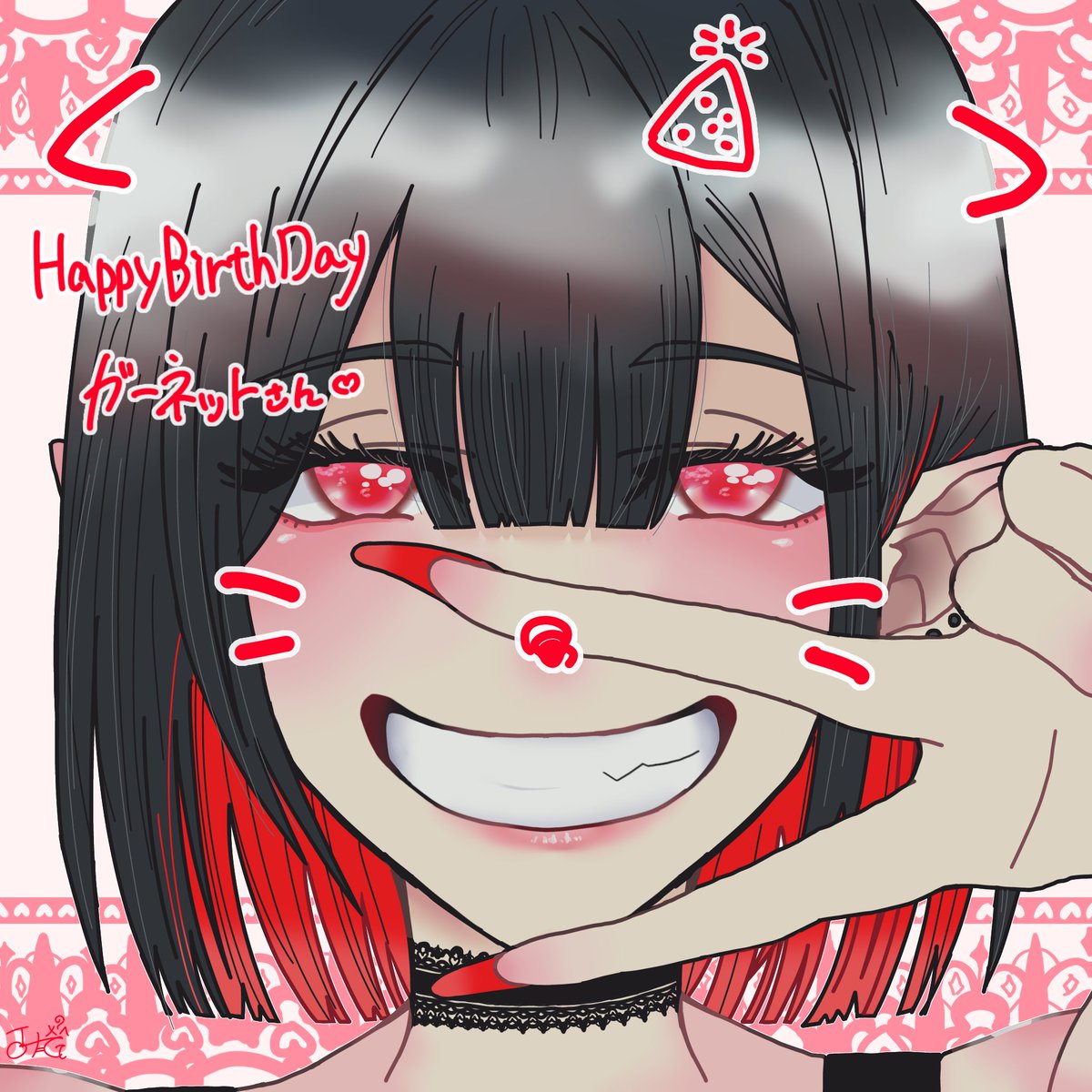 Gbat_151_042's tweet image. お誕生日おめでとうございました、大遅刻失礼します(@GARNET404s)