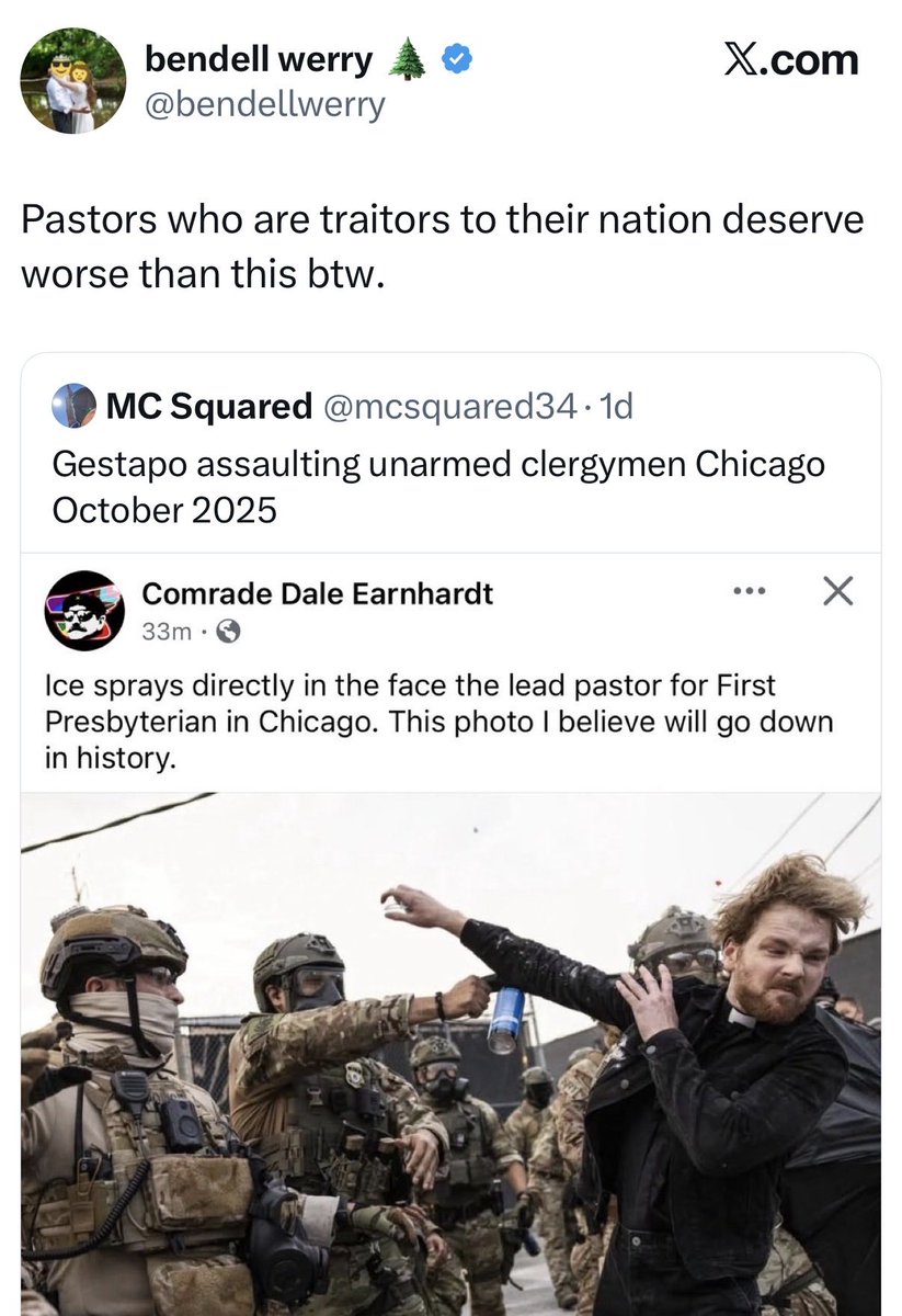 When the nation has become God