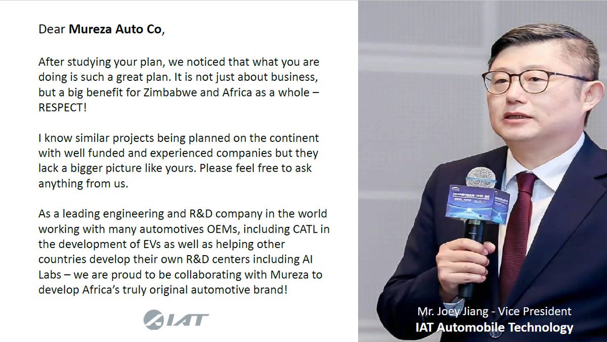 TatendaMungofa's tweet image. CHIREMERERA... 

Mkoma Joey, this is not just an endorsement. It's the turning point of many dreams. It is fuel to inspire a new generation of #African_Industrialists

#UNTAMED