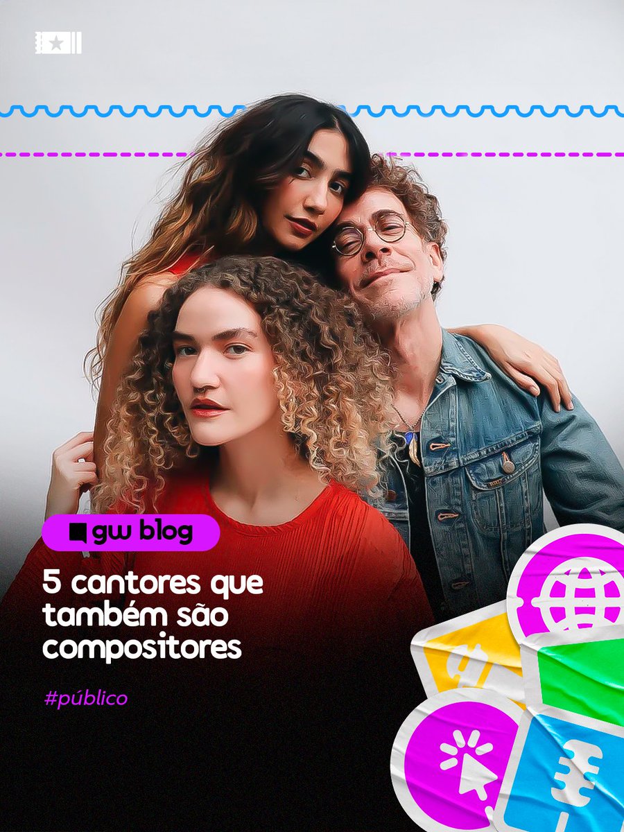 GuicheWeb's tweet image. Hoje é Dia do Compositor! ✍️✨

E para celebrar, a Guichê Web preparou um post especial no blog. Descubra quais artistas, além de brilharem nos palcos, também foram os responsáveis por grandes sucessos que você com certeza já cantou por aí. 👀🎤

Link: blog.guicheweb.com.br/5-cantores-que…
