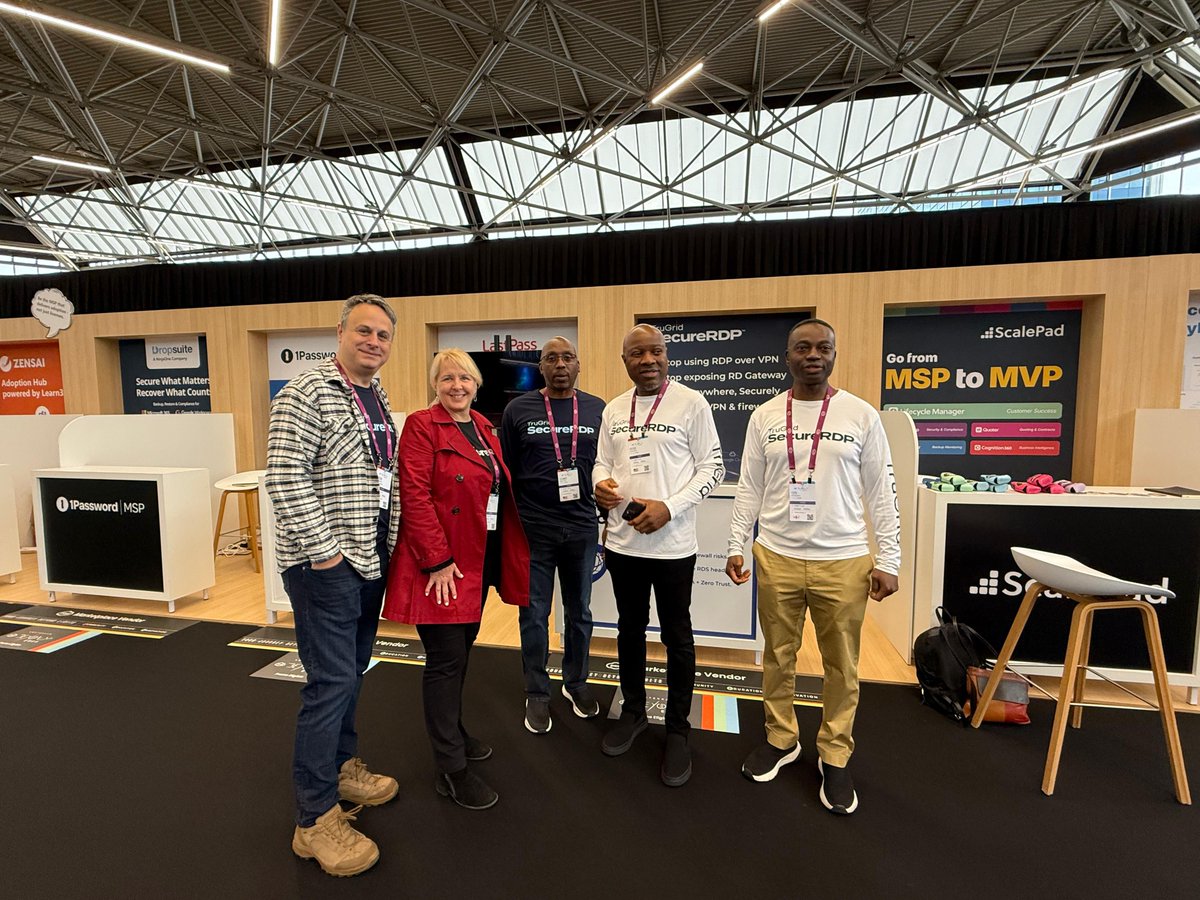 TruGridApp's tweet photo. It’s the final day of Pax8 Beyond Amsterdam!
We’ve had an incredible time meeting MSPs and IT professionals from all over Europe.
If you’re attending, there’s still time to stop by booth 503 and meet our team before the event wraps up! 👋
#Pax8Beyond #TruGrid #SecureRDP https://t.co/xFsT78WAUO