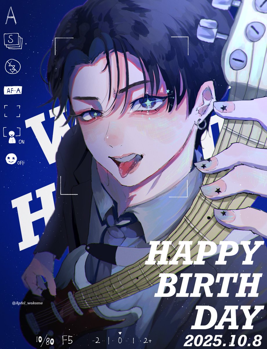 お誕生日おめでとうございます！！！！🤩🤩🤩⚡️⚡️⚡️
ビジュアル兼お笑い担当の若井さんにはいつも元気をもらってます！！！！
若井さんのギターの素敵な音色も人柄も
大っっっっ好きです‼️‼️‼️⚡️⚡️⚡️⚡️

#若井滉斗誕生祭
#HilotoBirthday
#MrsGREENAPPLE
