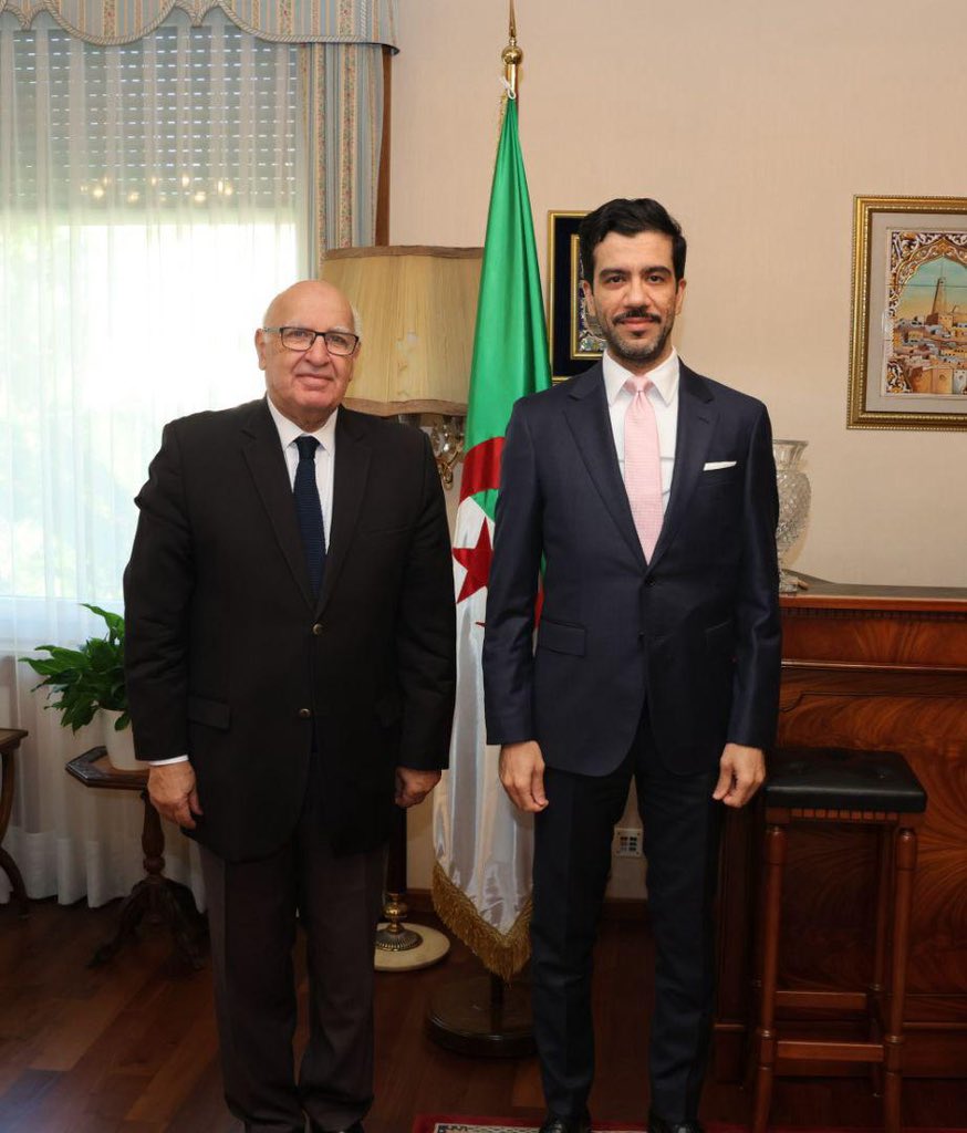 L’Ambassadeur Abdulrahman Aldawood a effectué une visite de courtoisie à S.Exc l’Ambassadeur Mohamed Lamine Laabas, Ambassadeur de la République algérienne démocratique et populaire auprès de la Confédération suisse.