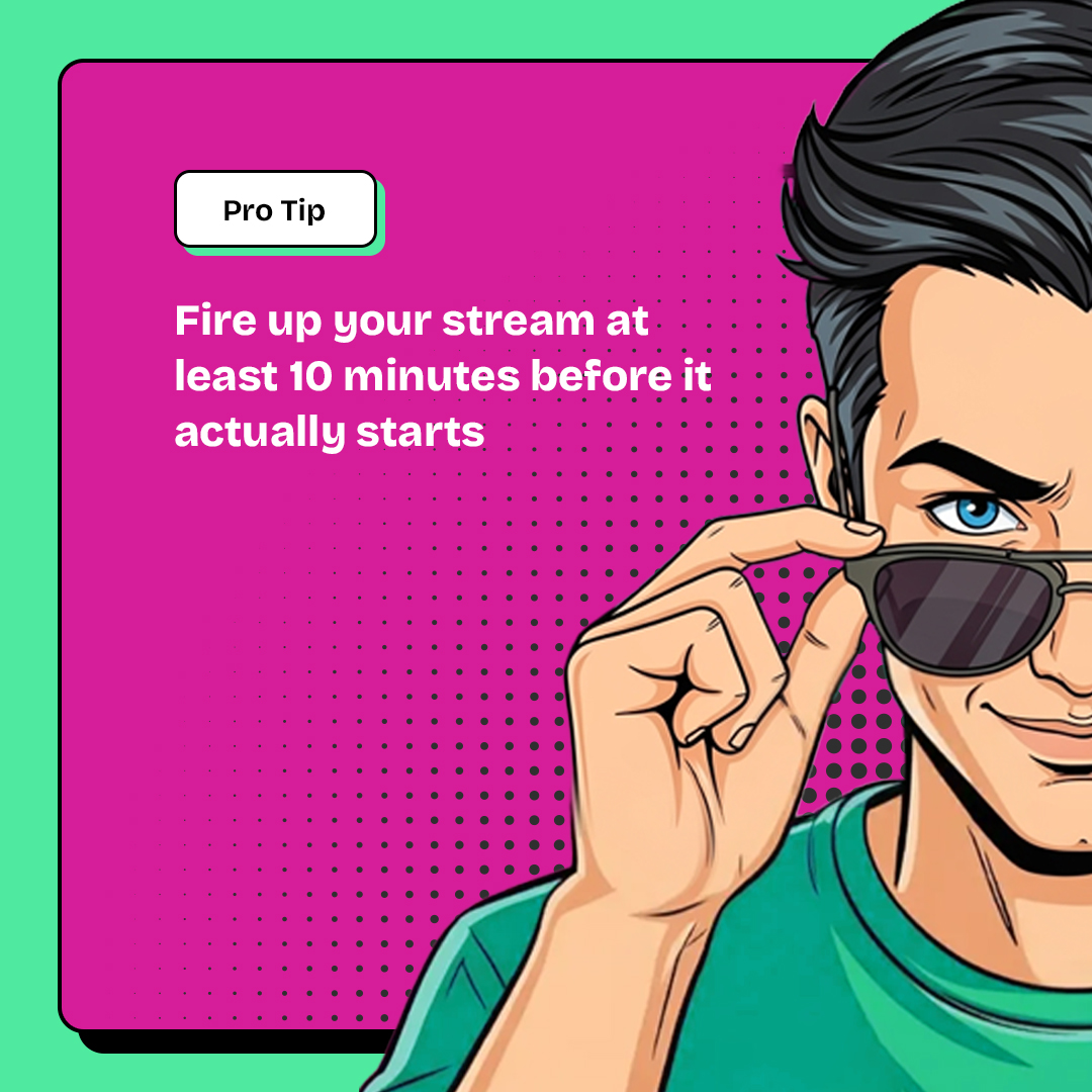 Trendly_io's tweet image. Avoid things getting awkward 💀

Set everything up early to allow time for any troubleshooting, tech fails, or just stuff you&apos;ve forgotten. Give yourself 10 and go live with confidence. 

#StreamerTips #CasinoStreamer