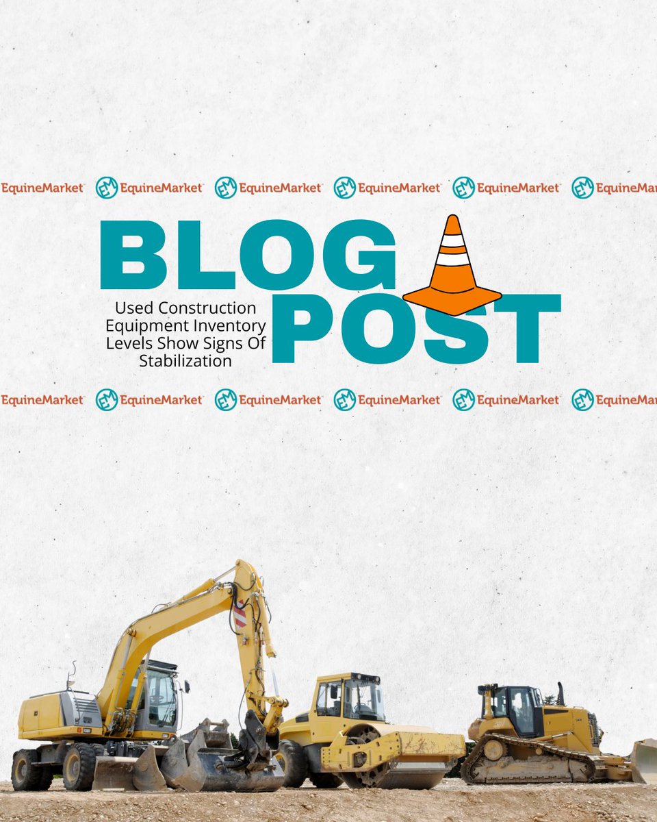 EquineMkt's tweet image. Fresh on the blog: Used Construction Equipment Inventory Levels Show Signs Of Stabilization ✍️

Dive in now! ➡️ ow.ly/cCkp50X7P04

#blog #ConstructionEquipment #ConstructionBlog
