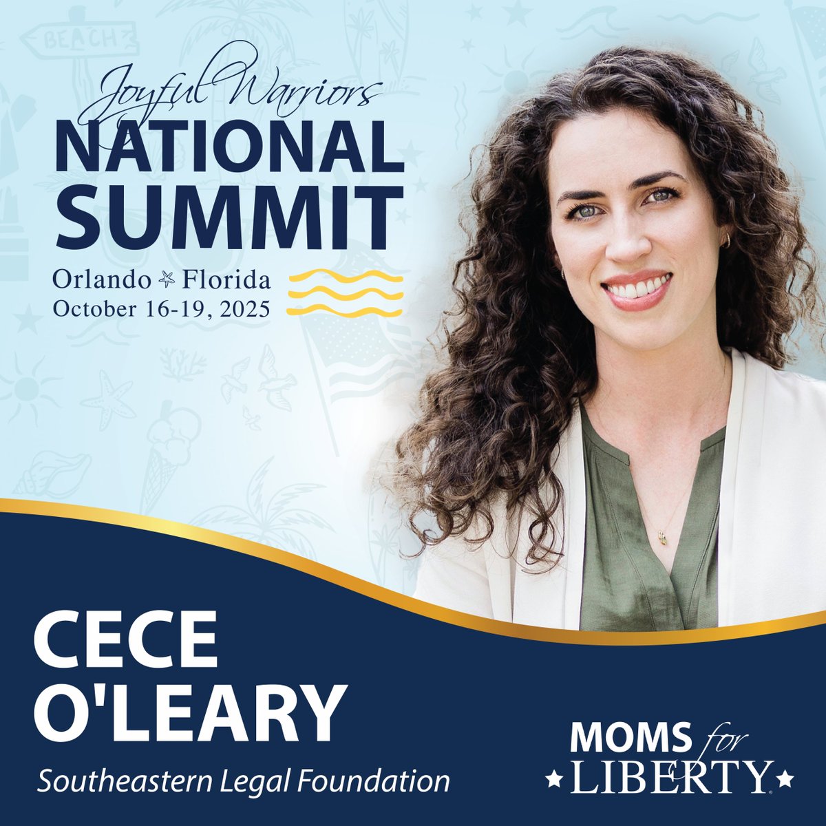 We are so excited to be joining the <a href="/Moms4Liberty/">Moms for Liberty</a> Summit in Orlando next week to share the truth about free speech! Will we see you there? Let us know! 👇

<a href="/kimmiehermann/">Kimberly Hermann</a> <a href="/Cece_OLeary/">Cece O'Leary</a>