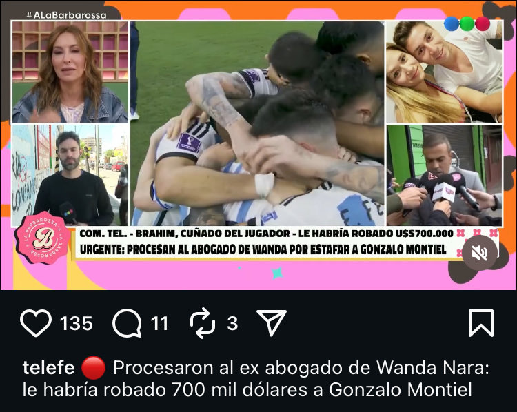 Ahora es EX abogado???.. como la quieren despegar de todo, pero ya es tarde. La mitómana siempre supo a quien tenía de abogado,y lo felicitaba por defender a sus hijas y por ser “una buena persona”. 🤣 van a caer de a uno!!. SERÁ JUSTICIA. 
#PayarolaPreso 
#Estafadores