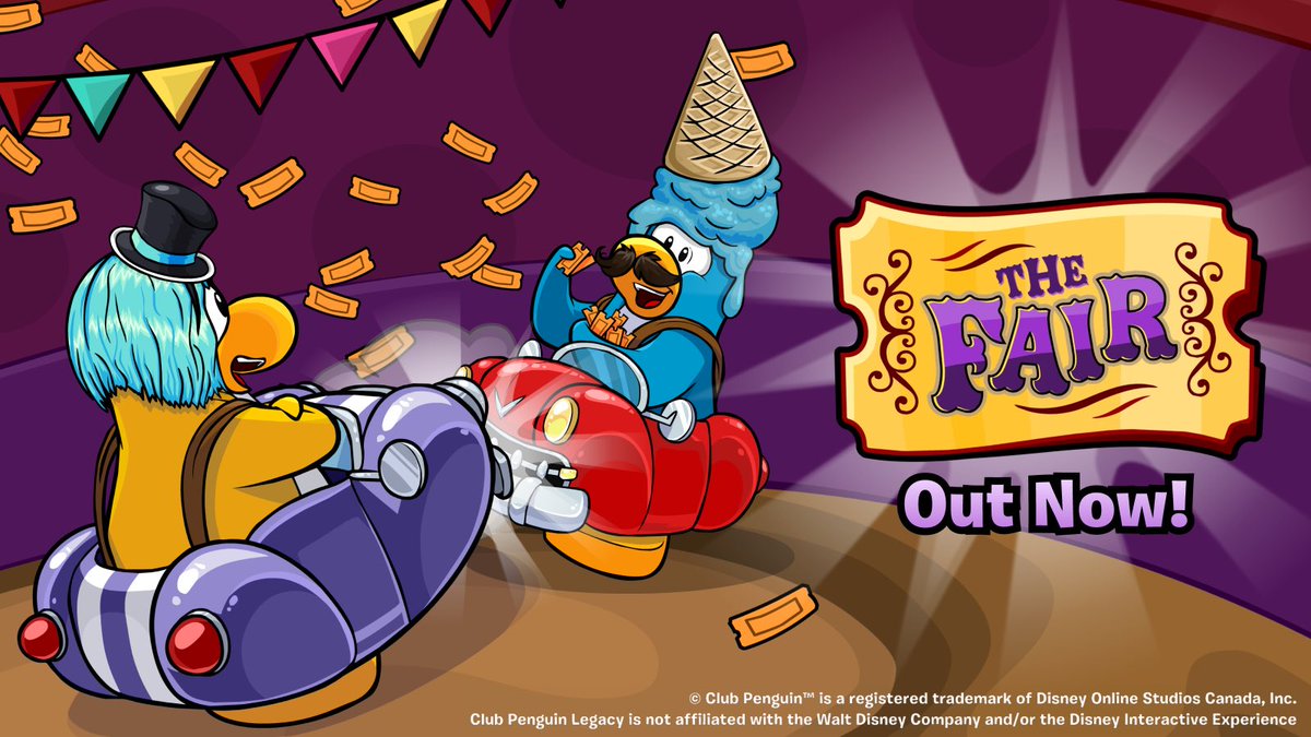 CPLegacyTeam's tweet image. BEEP BEEP! 🚘

Our fourth annual Fair has arrived on the island! Log in to play games, earn/shred tickets, win prizes and meet Bambadee and Rockhopper during this fantastic party!

It all lasts until Sunday, October 19. Enjoy!