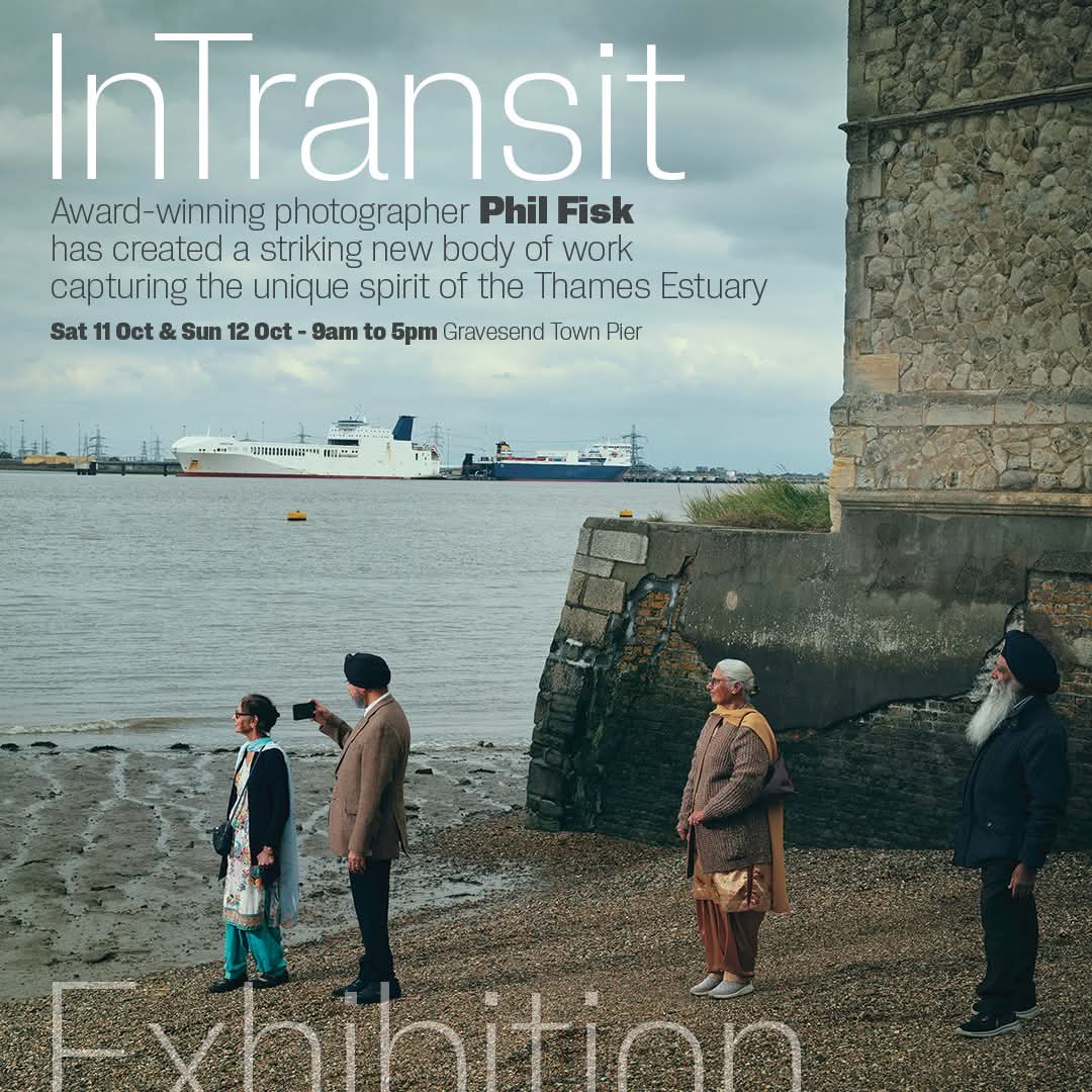 Visit_Gravesham's tweet image. &apos;In Transit&apos;, #Gravesend Town Pier, 11th &amp;amp; 12th Oct, 9am 🖼

All welcome to Town Pier for a series of vibrant pop-up events. Enjoy a free #photography exhibition, talk &amp;amp; workshop with artist Phil Fisk ✨️

Info &amp;amp; to book for Sunday&apos;s Lighting #Workshop - visitgravesend.co.uk/events/pop-up-…