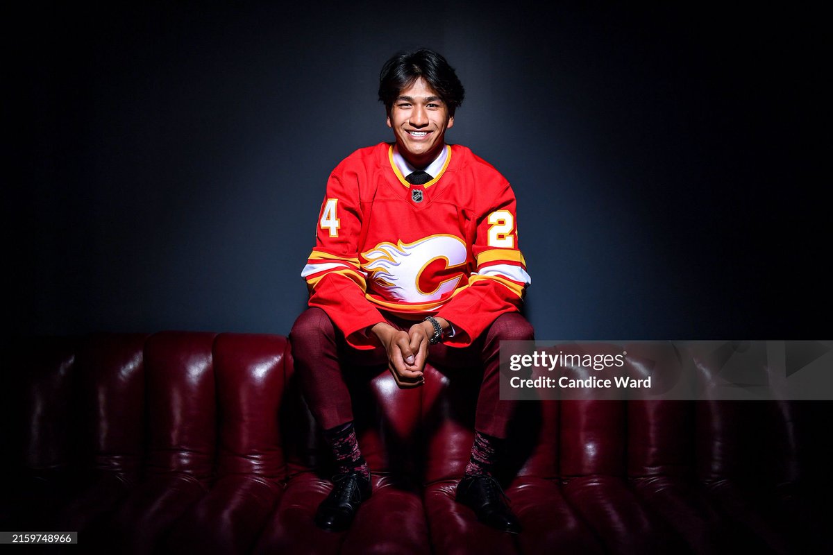 DarrenWHaynes's tweet photo. Some context to what Zayne Parekh is on the cusp of doing, regardless of whether he plays on Wednesday.

In Flames franchise history, which dates back 54 years, only four defencemen have made the club as a teenager and spent most, or the entirety, of that season in the NHL:
- Robyn Regehr in 1999-00 (57 NHL games at 19)
- Derek Morris in 1997-98 (82 NHL games at 19)
- Brian Glynn in 1987-88 (20 NHL games at 19, turned 20 in November)
- Paul Reinhart in 1979-80 (37 NHL games at 19, turned 20 in January)

Oh there's been a handful of one-off's along the way:
- Juuso Valimaki played one game at 19 (Oct. 3, 2018)
- Oliver Kylington played one game at 18 (Apr. 9, 2016)
- Jamie Allison played one game at 19 (Jan. 26, 1995)
- Randy Turnbull played one game at 19 (Dec. 28, 1981) 

Of course, we can't forget about the similarly-hyped 1981 first-round pick, Al MacInnis, who played two games at 18 (1981-82) and then 14 more games at 19 (1982-83), but spent the majority of those two seasons with the Kitchener Rangers (OHL). 

For fans old enough to remember, it took a while and plenty of patience for No. 2 to arrive for good but 'Chopper' went on to play over 1,400 NHL games, win a Conn Smythe when he led Calgary to it's only Stanley Cup, and he's in the Hockey Hall of Fame. 

So this is very much rarified air for Parekh and a moment to be celebrated. The Flames have a future star in the making and if Parekh doesn't play in the season-opener in Edmonton, that doesn't change that or tarnish anything he's accomplished thus far, nor should it be a point of consternation.

For me, this has nothing to do with Jake Bean and everything to do with Parekh and what's best for his development in a season in which rules will not allow for him to be sent down to the AHL, which is the ideal place to develop young players, especially defencemen.

As we witnessed the last couple preseason games, he obviously still has lots of work to do on his defensive game and that will remain a work in progress for seasons to come. This is not unexpected. Sheltering him a little in his first year of pro hockey isn't just OK, it's common sense.

This kid is part of the future core of this team. Not playing him on the road against two of the world's best players is nothing more than the coaching staff wanting to set him up for success versus the opposite. It's hard to fault that mindset. As the Flames continue to re-whatever ahead of what they hope will be more prosperous years as they move into Scotia Place, development should be the No. 1 priority in everything they do.

Parekh is going to play plenty this season and he'll face lots of tough match-ups along the way. Easing him into it isn't the criminal offence some are making it out to be. There will be tons of opportunities ahead for him to learn from his mistakes — and for fans to enjoy the refreshing flash and dash that Parekh brings to the team.