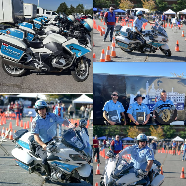 PWCPolice's tweet photo. Please join #PWCPD in congratulating the #TrafficUnit on their accomplishments in the 46th Annual Mid-Atlantic Police #Motorcycle Skills Competition, held in #Sterling, VA last week. There were about 100 riders from 18 jurisdictions. This year’s proceeds benefited HEROES, Inc. https://t.co/i9BB8MReIQ