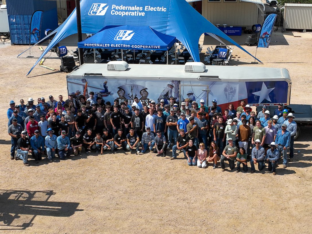 PedernalesCoop's tweet image. Our first-ever PEC Job Shadow Day was a success! More than 100 high school students received a hands-on introduction to the lineworker trade. Thank you to everyone who joined us! Learn more: shr.link/job-shadow-day… #PECProud #FutureLineworkers