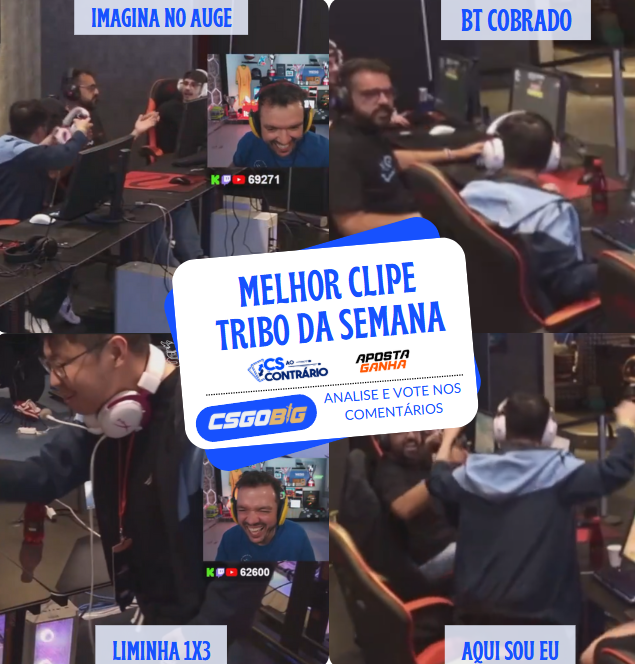 contrariocs's tweet photo. MELHOR CLIPE TRIBO DA SEMANA

Um dia de atraso mas estamos ai! E o destaque não podia ser outro, Afundacao na LAN.

Que conteúdo! analise e vote na thread https://t.co/1a5AIAUlQn