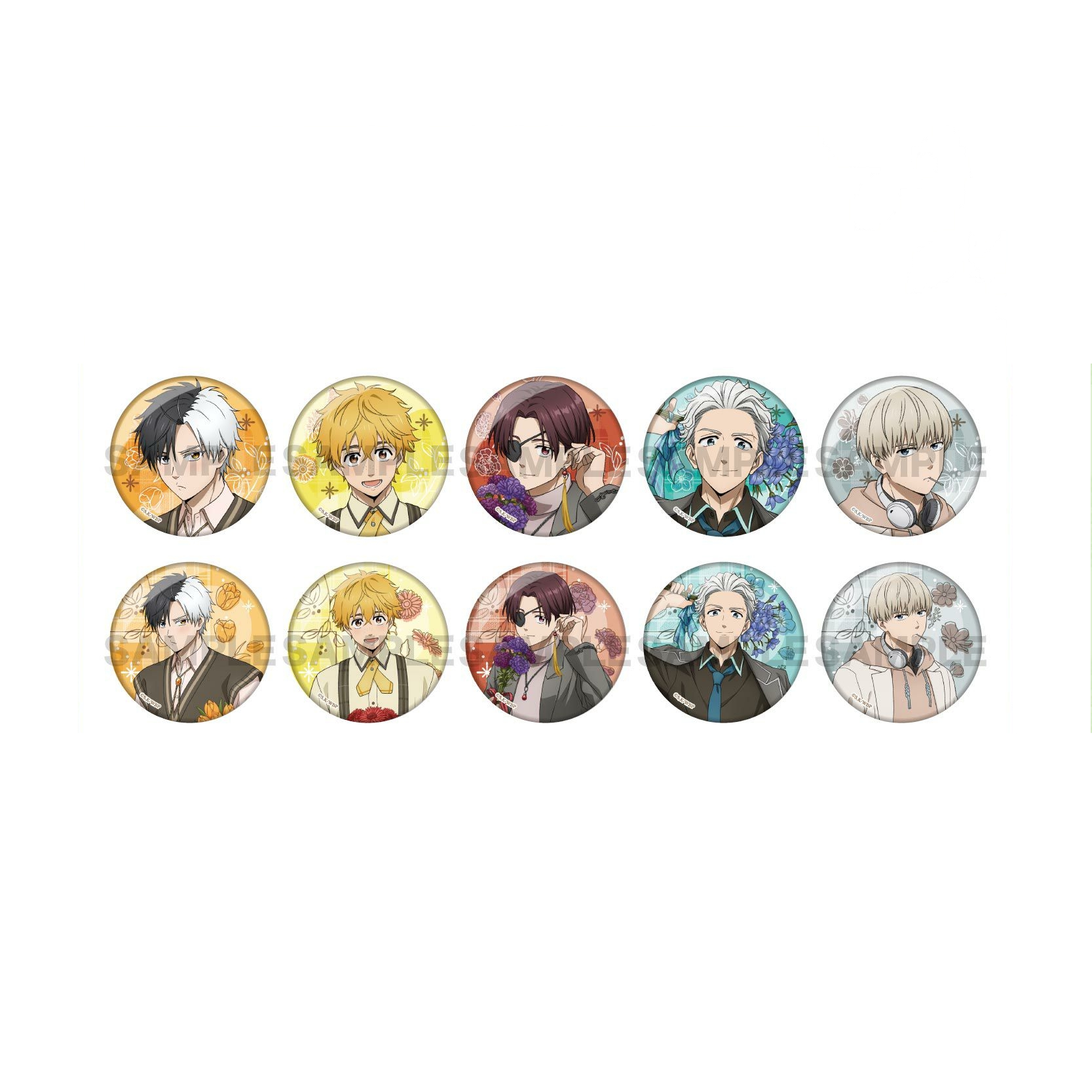 ま ウィンブレ　Flower gift フラワーギフト　缶バッジ　フォトカ ウィンブレ Flower Gift Collection 桜遥 缶バッジ