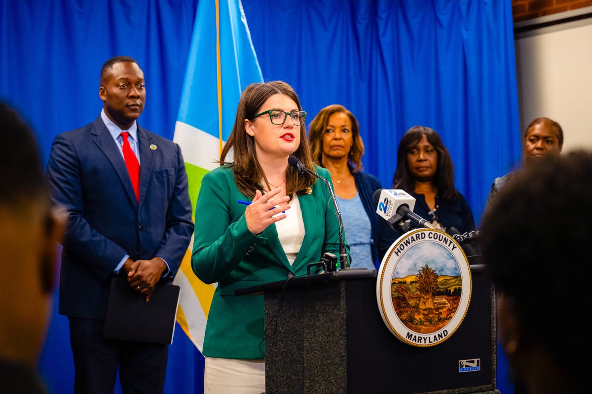 RepSarahElfreth's tweet image. We’re now almost a week into the government shutdown, and for as long as we need to, the Maryland federal, state, and local delegation will continue doing everything we can to support our communities – especially our federal workers. I joined @HoCoGovExec to share all the ways we…