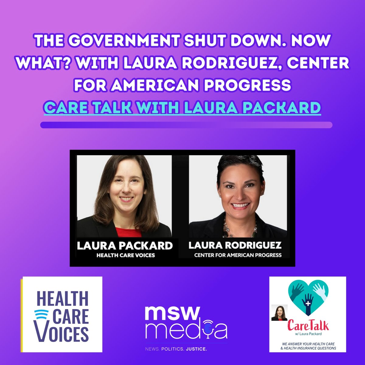 mswmediapods's tweet image. ICYMI: #CareTalk⚕️with @lpackard of @HealthCareVoice #MSWMedia
Guest: Laura Rodriguez @amprog
@CAP_Health
Listen: podcasts.apple.com/us/podcast/the…
