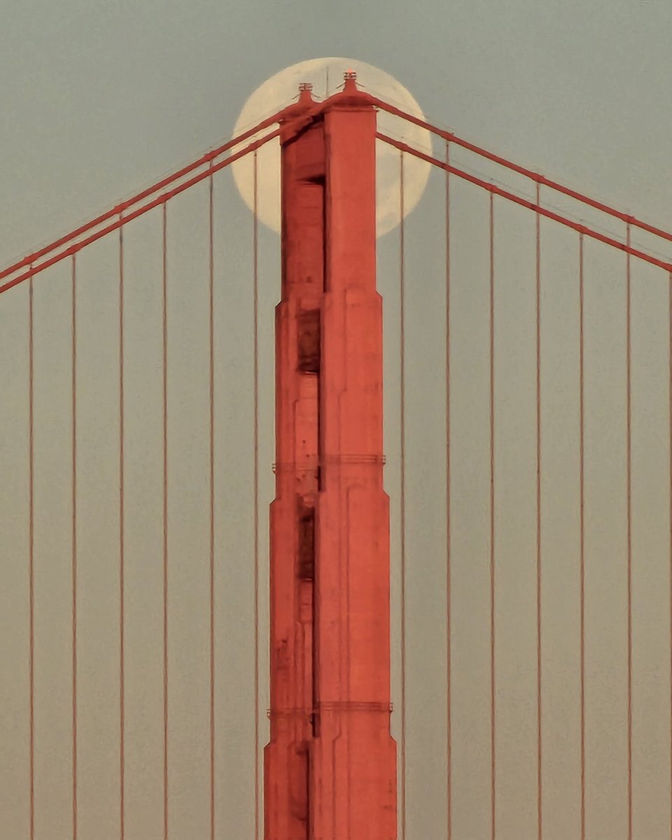 The Harvest Moon was just as beautiful on the way down this morning as it was on the way up last night (see my last post for the moonrise). Did you catch it?

#HarvestMoon #FullMoon