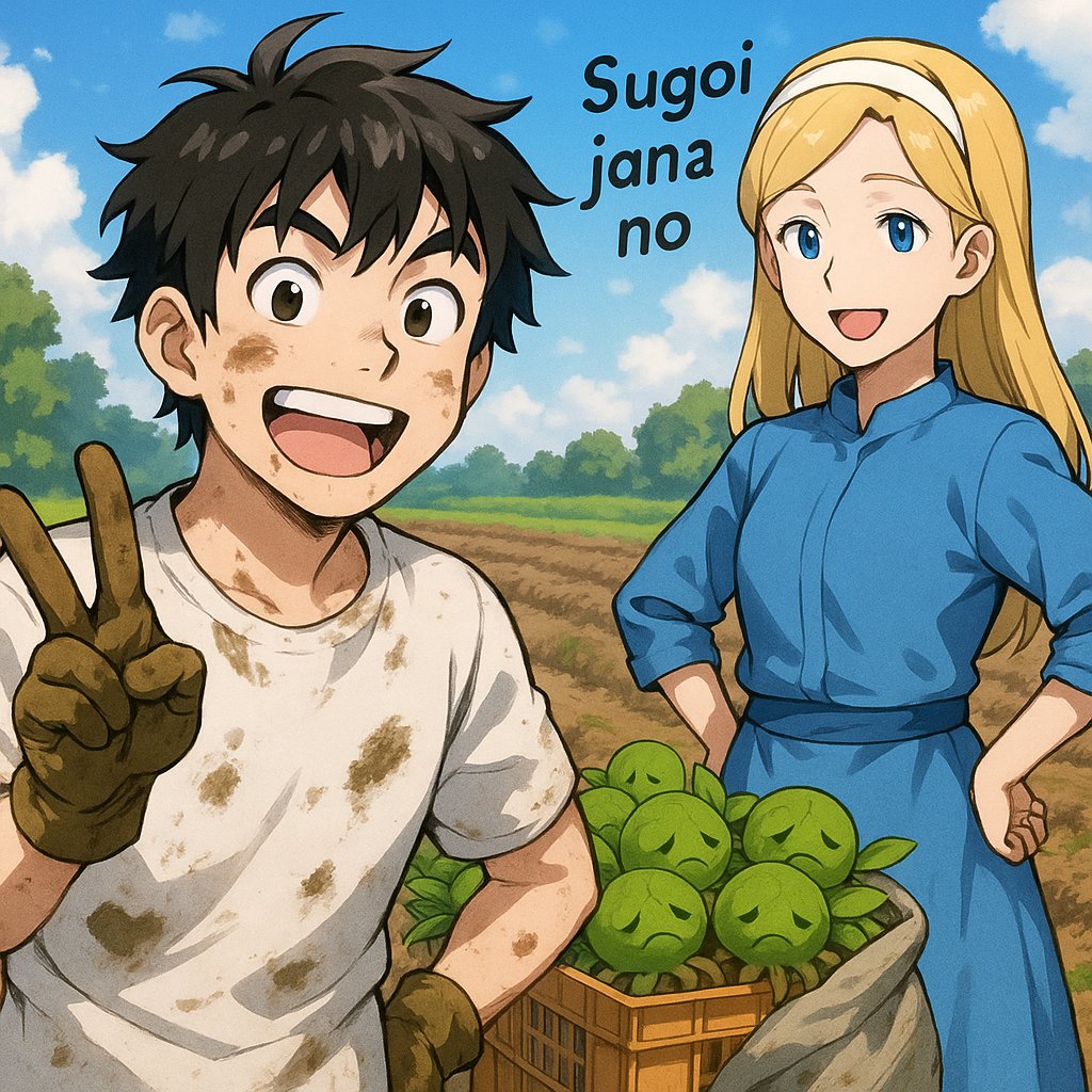 🌟第27話公開🌟
『草との死闘、第一章』

雑草たちを撃破！
ホーリーさんの祝福にドヤ顔！
※イラストはイメージです
（ホーリーさんはもっとぽっちゃり天使です😇）

👉カクヨム
kakuyomu.jp/works/16818792…
👉アルファポリス
alphapolis.co.jp/novel/15667567…

#Web小説 #異世界 #カクヨム #アルファポリス