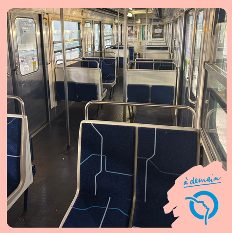 [Nouveauté] Avez-vous vu 👀? Nous procédons au remplacement du tissu des sièges de la #ligne12 #RATP !