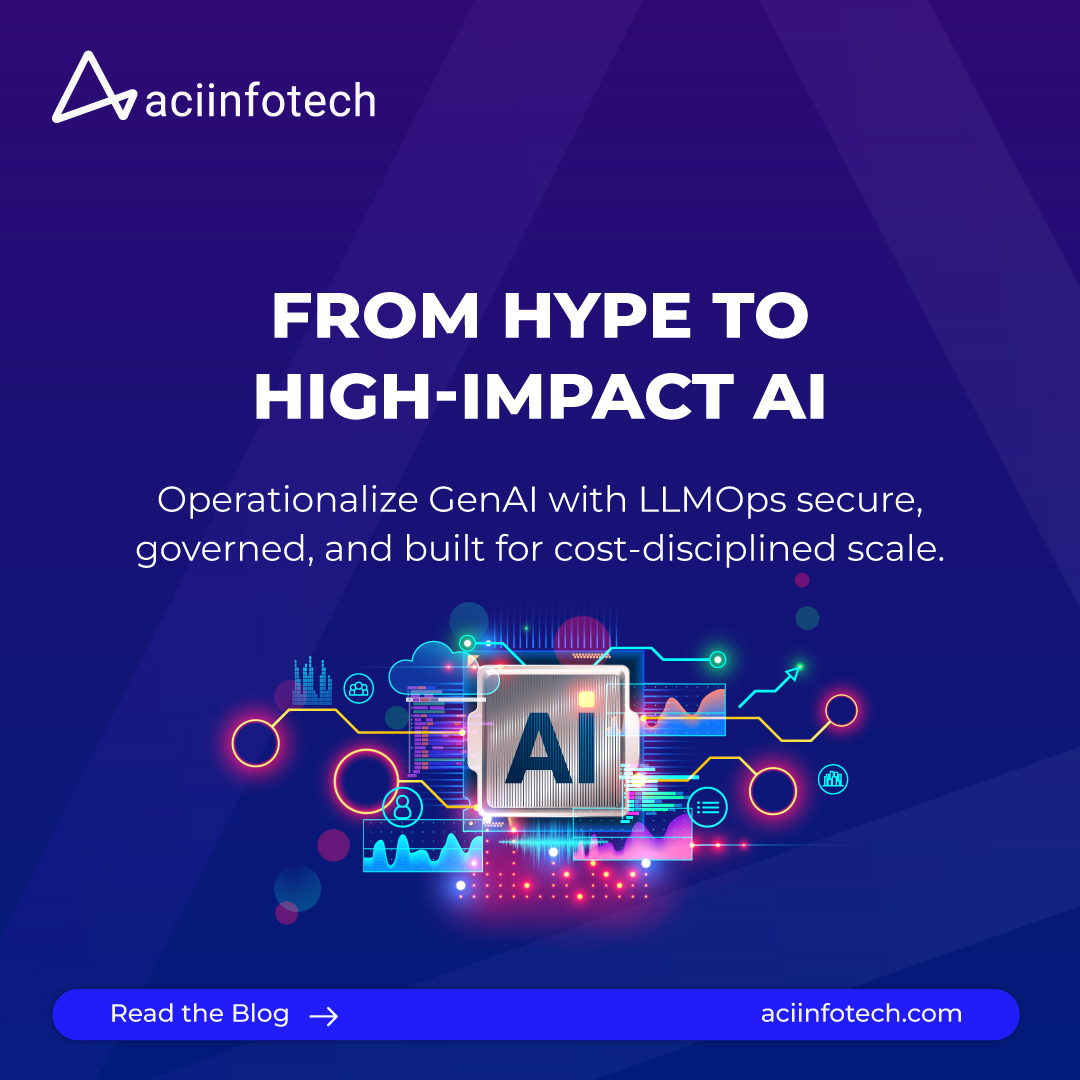 ACI_Infotech's tweet image. From GenAI Demos to Enterprise Discipline 

LLMOps is how leaders scale AI securely, govern it effectively, and control costs, turning experiments into real business impact.
👉aciinfotech.com/blogs/enterpri…

#LLMOps #GenAI #AI #AIGovernance #ACIInfotech