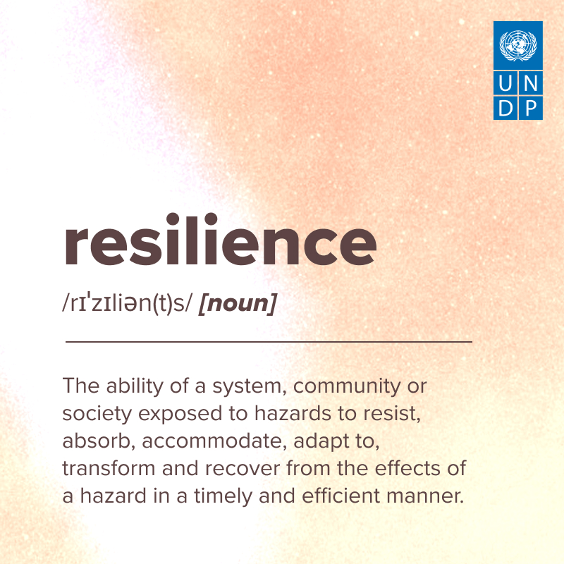 UNDP's tweet image. Women &amp;amp; youth are often among the hardest hit by disasters.

But when they have the tools &amp;amp; space to lead, they redefine how communities prepare, respond &amp;amp; rebuild.

See how we work w/ partners &amp;amp; communities to empower women &amp;amp; youth when disasters strike: go.undp.org/wyB