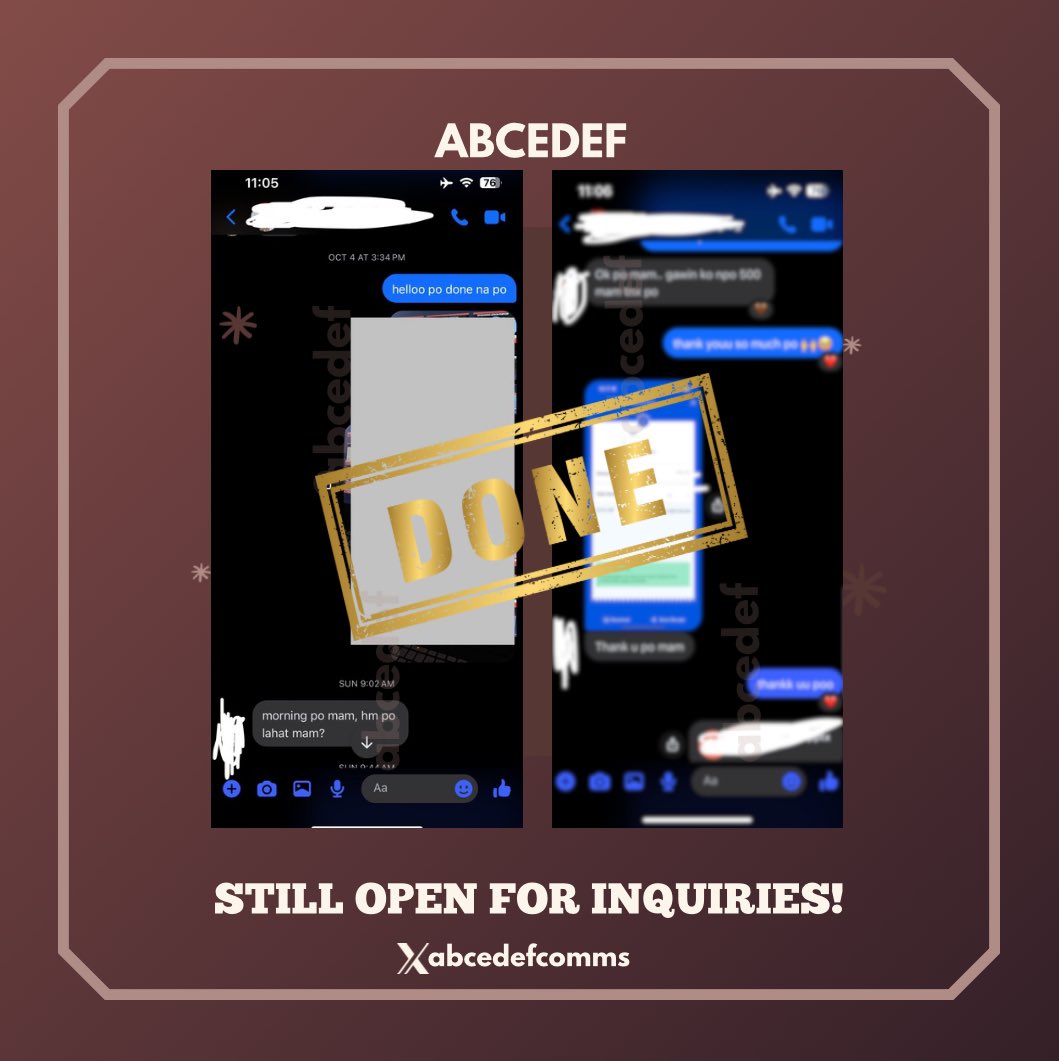 abcedefcomms's tweet image. ── .✦· Interactive PPT 

thank you for trusting abcedef!

╰┈➤ i&apos;m still open and accepting academic commissions! dm for inquiries!