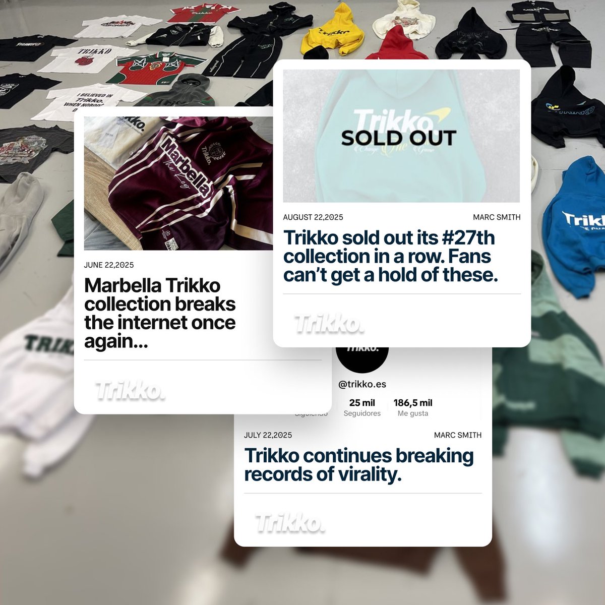 jpegsmafiax's tweet image. Static ad concepts for @trikkobrand
