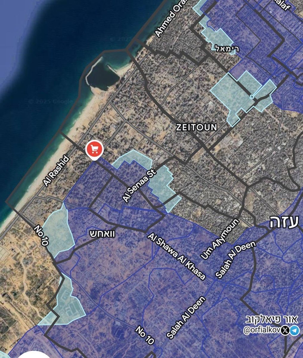 In Gaza City, there has been: 
▪️no food, 
▪️water, 
▪️medicine or anything for life 
Gaza has been squeezed by the Israeli occupation forces which don’t stop bombing us