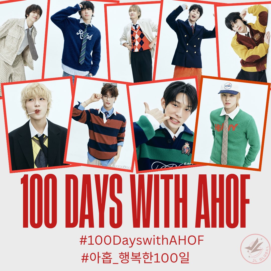 JLGlobalFanbase's tweet photo. [Hashtag Party]

From their debut stage to this very day, these 9 talented boys have made every moment unforgettable. 

100 days of chasing dreams, inspiring fans, and showing what it means to give your all. AHOF stands proud to have witnessed their journey and we’ll continue to walk beside them as they reach even greater heights. 

Here’s to the first 100 days of AHOF and to all the amazing days still ahead!

100 DAYS WITH AHOF
#100DayswithAHOF
#아홉_행복한100일
@AHOF_official