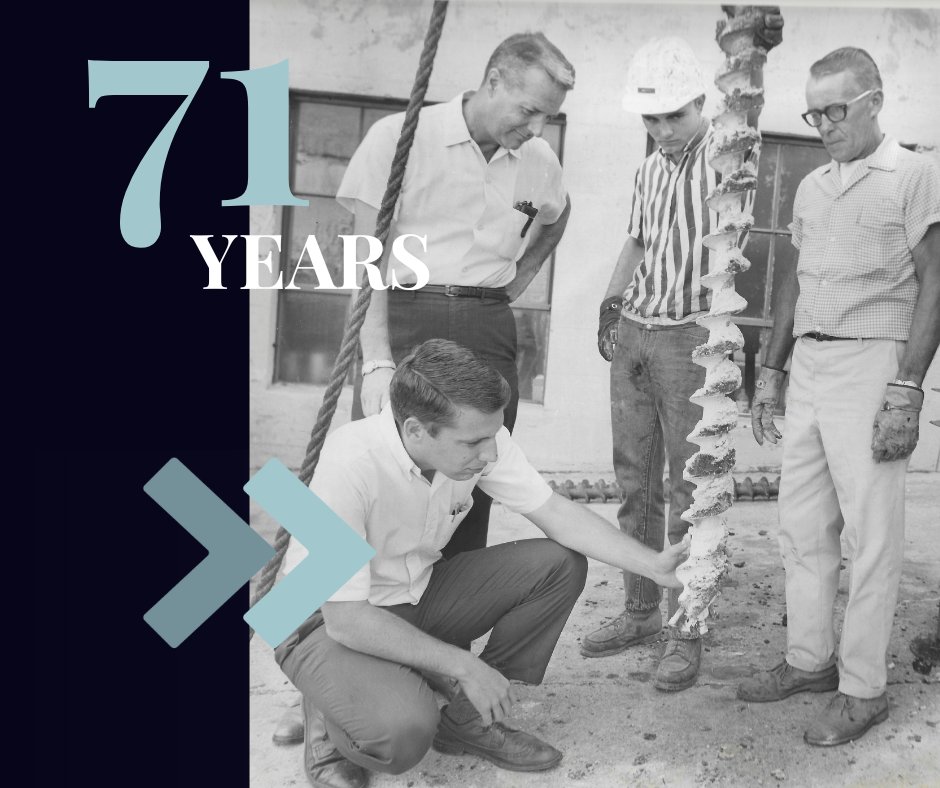 From concrete to community infrastructure, our story began 71 years ago with a passion for making an impact. Today, as a 100% employee-owned civil engineering firm, that same spirit of ownership drives everything we do. #EmployeeOWNership #EOM2025