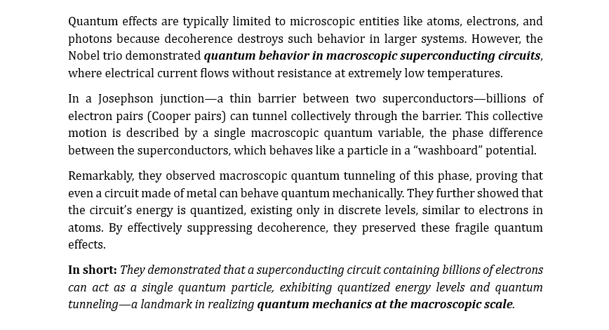 𝒦ℴ𝓊𝓈𝓉𝒶𝓋 𝒟ℯ𝓎 (@koustavdey95) on Twitter photo <a href="/NobelPrize/">The Nobel Prize</a> A landmark in realizing quantum mechanics at the macroscopic scale.
#NobelPrize #nobelprize2025 #Nobel #PhysicsNobel #Physics <a href="/NobelPrize/">The Nobel Prize</a> <a href="/NobelPrize/">The Nobel Prize</a> A landmark in realizing quantum mechanics at the macroscopic scale.
#NobelPrize #nobelprize2025 #Nobel #PhysicsNobel #Physics <a href="/NobelPrize/">The Nobel Prize</a>
