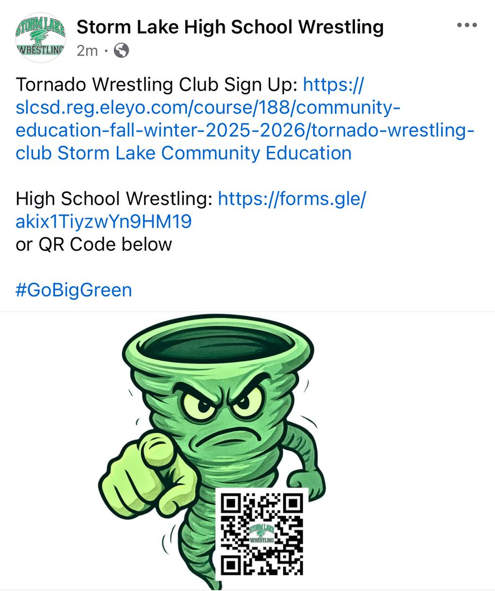 Storm Lake Tornado Wrestling (@sltornadowr) on Twitter photo 