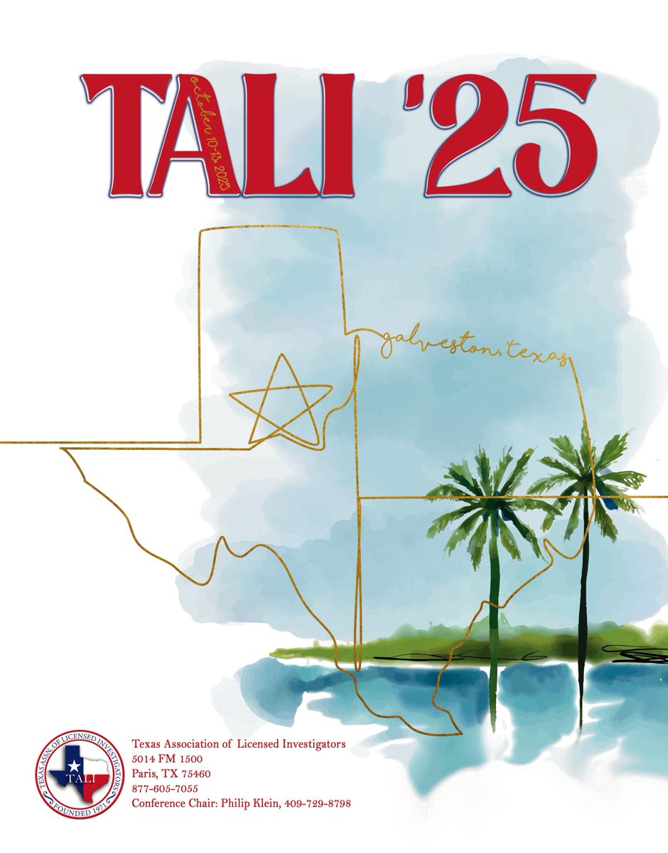 Texas Association of Licensed Investigators tweet media
